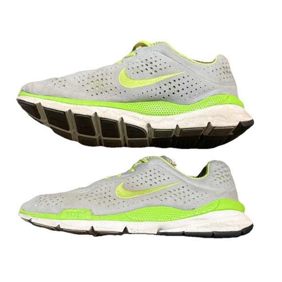 Nike Air Zoom Moire Green Gray Sneaker Trainers Women's Size 9 - Picture 3 of 8